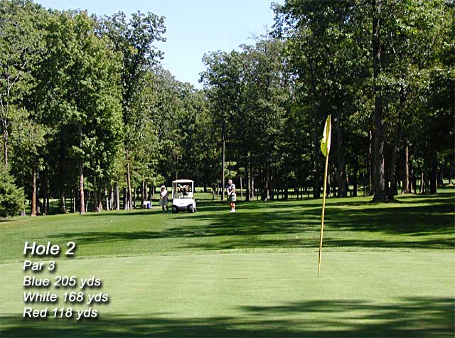 Hole 2 at MAPLE RIDGE GOLF COURSE - Click for next
 photo