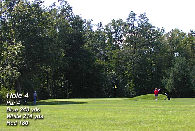 Hole 4 at MAPLE RIDGE GOLF COURSE - Click for next
 photo
