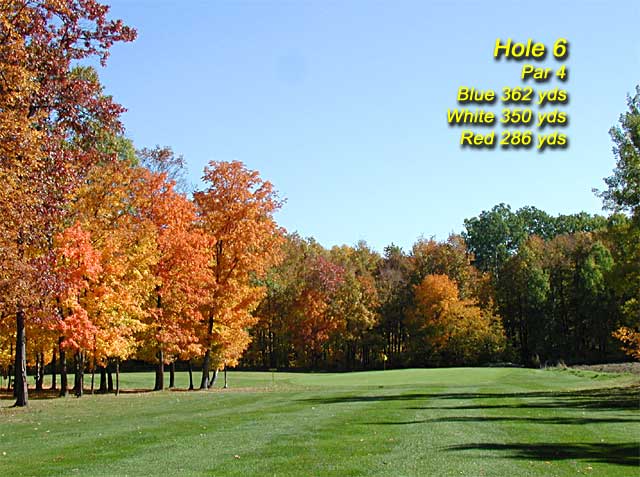 Hole 6 at MAPLE RIDGE GOLF COURSE - Click for next photo