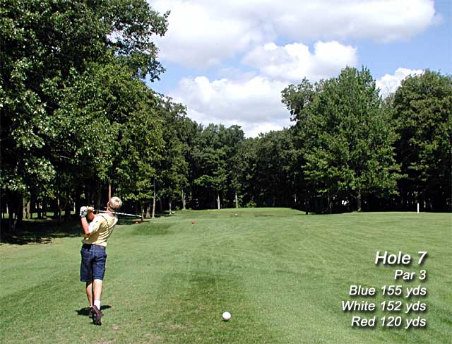 Hole 7 at MAPLE RIDGE GOLF COURSE - Click for next
 photo